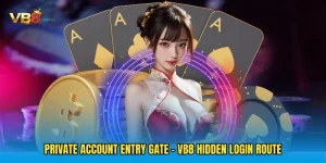 Private Account Entry Gate - VB8 Hidden Login Route
