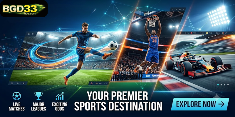 VB8 Sports is a sports-focused section within a modern online entertainment platform